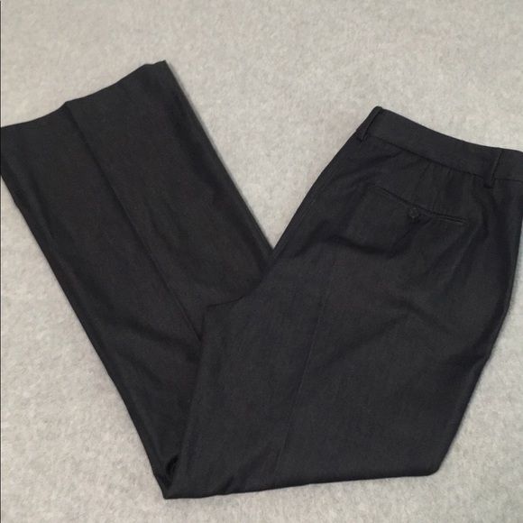 Talbots Raleigh Trouser Pants Size 12 High Rise Dark Blue Career Office - Picture 11 of 12